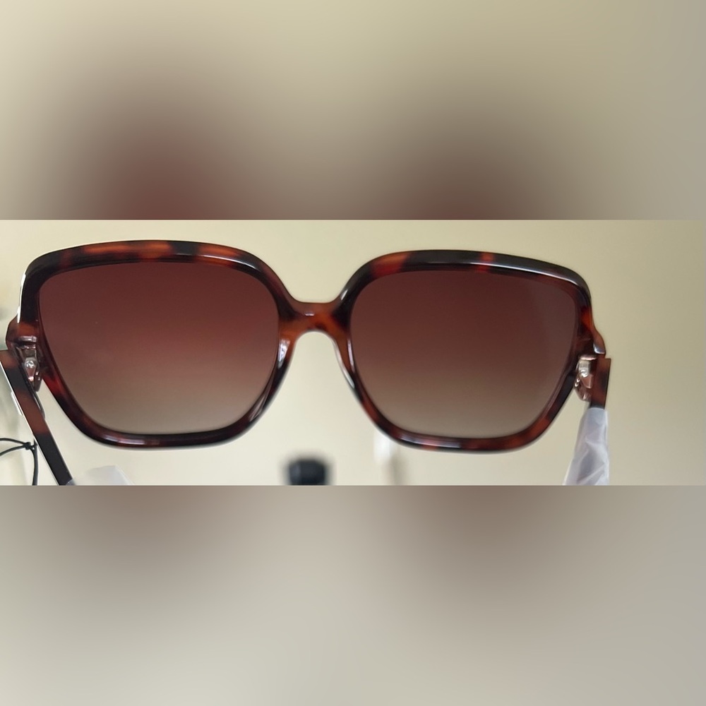 Vanlinker Tortoise Shell Geometric Sunglasses Gradient Lenses Retro Aviator New - Picture 10 of 16